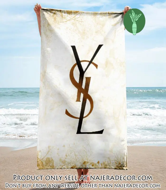 Yves saint laurent beach towel luxury brand hot trending summer  bt00300 njr3013886